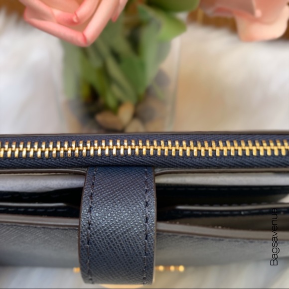 Michael kors Karla large MF SLIM phone wallet navy - Picture 4 of 6